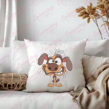 Cute & Crazy Dog Embroidery Design
