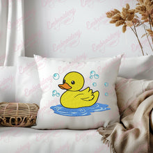 Cute Duck Embroidery Design