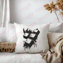 Gamer Keyboard Embroidery Design