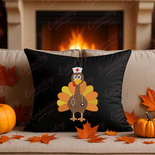 Turkey Nurse Thanksgiving Embroidery Design