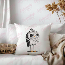 Cute Cartoon Bird Embroidery Design