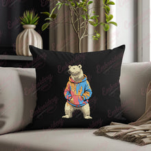 Funny Polar Bear Embroidery Design
