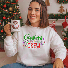 Christmas Crew Lights Embroidery Design