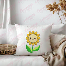 Cute Sunflower Embroidery Design