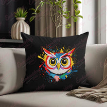 Colorful Owl Embroidery Design
