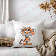 Funny Tiger Embroidery Design