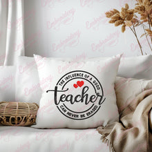 Teacher Can Never Be Erased Embroidery Design