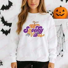 Spooky Vibes Pumpkin Halloween Embroidery Design