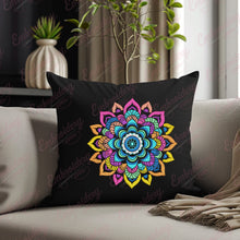 Elegant Mandala Flower Embroidery Design