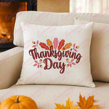 Holiday Season Thanksgiving Embroidery Design