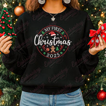 My First Christmas 2025 Embroidery Design