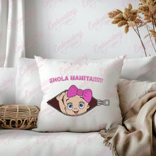 Hola Mamita Zipper Baby Girl Embroidery Design