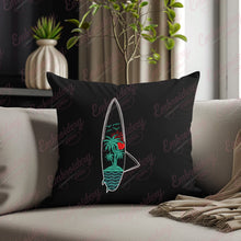 Surfing Beach Embroidery Design