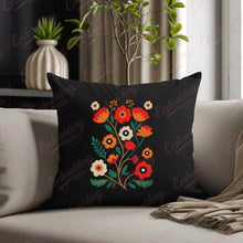 Colorful Spring Flowers Embroidery Design