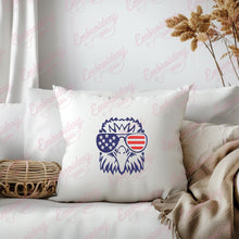 Eagle USA Flag 4th of July Embroidery Design