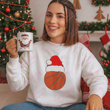 Christmas Basketball Embroidery Design