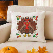 Cute Turkey Thanksgiving Embroidery Instant Download