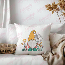 Garden Gnome Embroidery Design