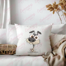 Crazy Dog Embroidery Design