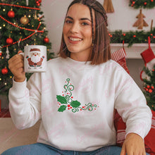 Christmas Holly Embroidery Design