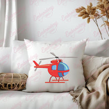 Toy Helicopter Embroidery Design