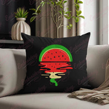 Watermelon Vaporwave Sunset Embroidery Design