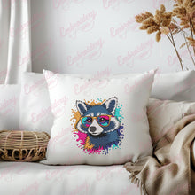 Raccoon Wearing Sunglasses Embroidery Design