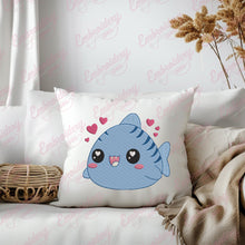Cute Baby Shark Embroidery Design