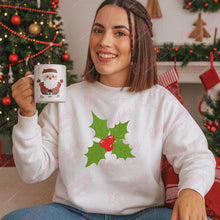 Holly Berry Christmas Embroidery Design