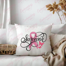 Breast Cancer Survivor Embroidery Design