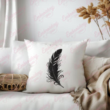 Feather Embroidery Design