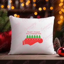 Rockin' Around The Christmas Tree Embroidery Design