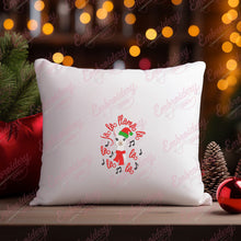 Fa La La Llama Christmas Cheer Embroidery Design