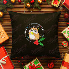 Cute Christmas Hamster Embroidery Design