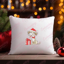 Dog Christmas Wish Embroidery Design
