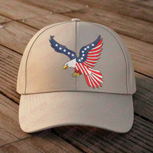 4th Of July Patriotic Bald Eagle Flag Embroidery Design