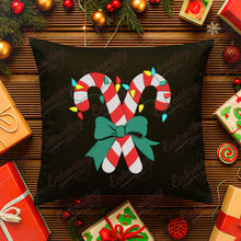 Christmas Candy Canes Embroidery Design