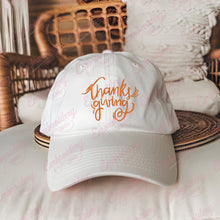Thanksgiving Script Embroidery Design