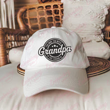 Grandpa The Man The Myth The Legend Embroidery Design
