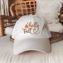 Hello Fall Embroidery Design
