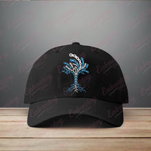 Chain Tree Embroidery Design