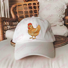 Cute Chicken Hen Embroidery Design