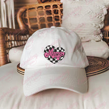 Mama Checkered Heart Embroidery Design