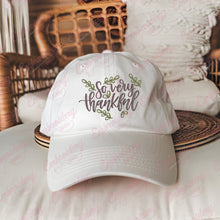 So Very Thankful Thanksgiving Embroidery Design