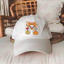 Autumn Goose With Pumpkins Thanksgiving Embroidery Design