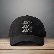 Gobble Gobble Thanksgiving Embroidery Design