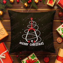 Nurse Merry Christmas Tree Embroidery Design