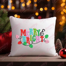 Christmas Merry & Bright Embroidery Design