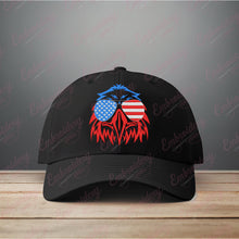 Patriotic Eagle Embroidery Design