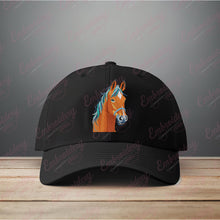 Horse Head Machine Embroidery Design